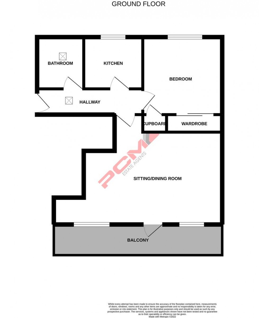 Floorplan for Eversfield Place, St. Leonards-On-Sea