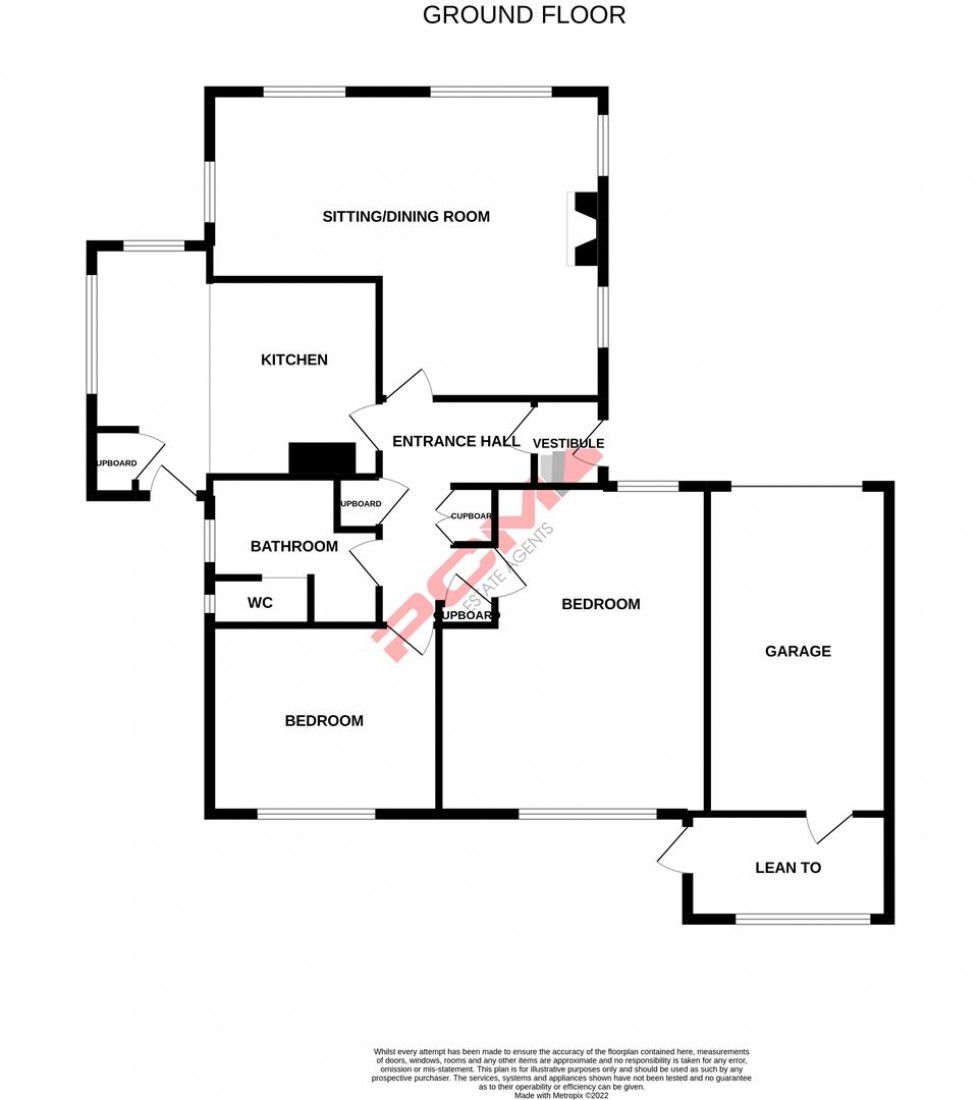 Floorplan for Pottery Close, Brede, Rye