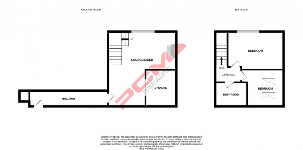 Floorplan for St Andrews Villas, Stonefield Road, Hastings