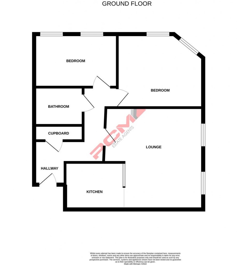 Floorplan for Holmesdale Gardens, Hastings