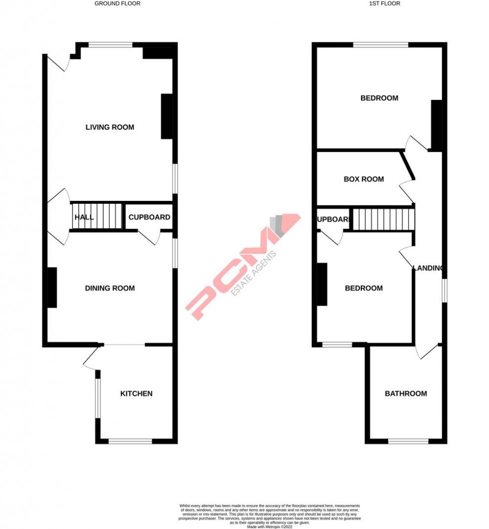 Floorplan for Stone Street, Hastings