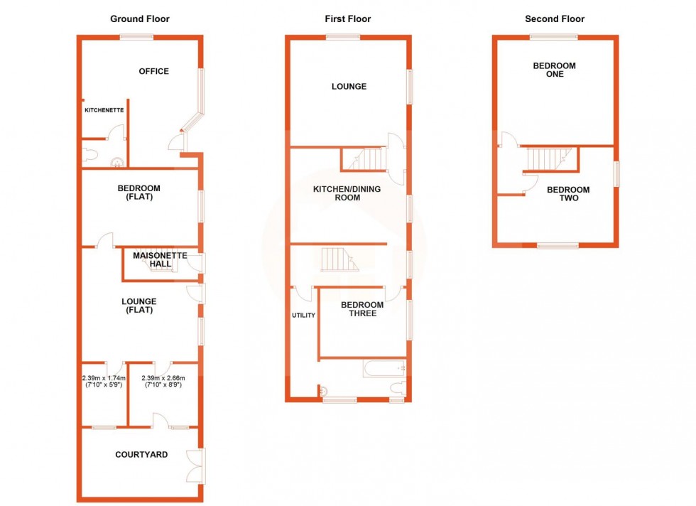 Floorplan for Gensing Road, St. Leonards-On-Sea