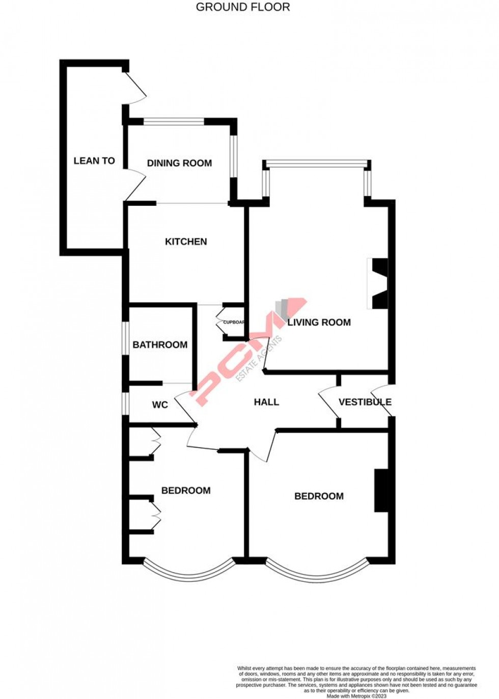 Floorplan for Old Harrow Road, St. Leonards-On-Sea