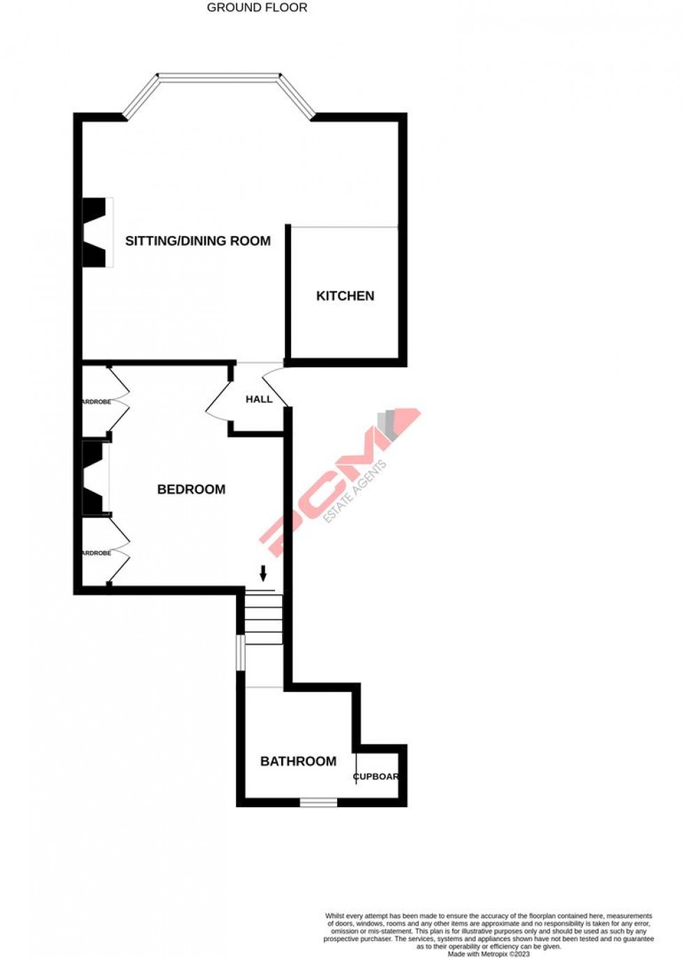 Floorplan for Grosvenor Gardens, St. Leonards-On-Sea