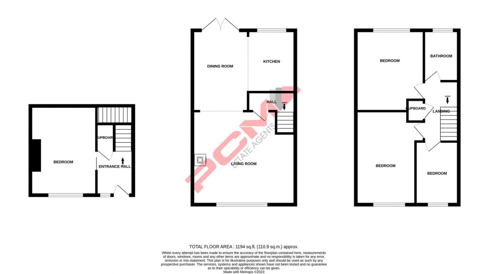 Floorplan for View Bank, Hastings