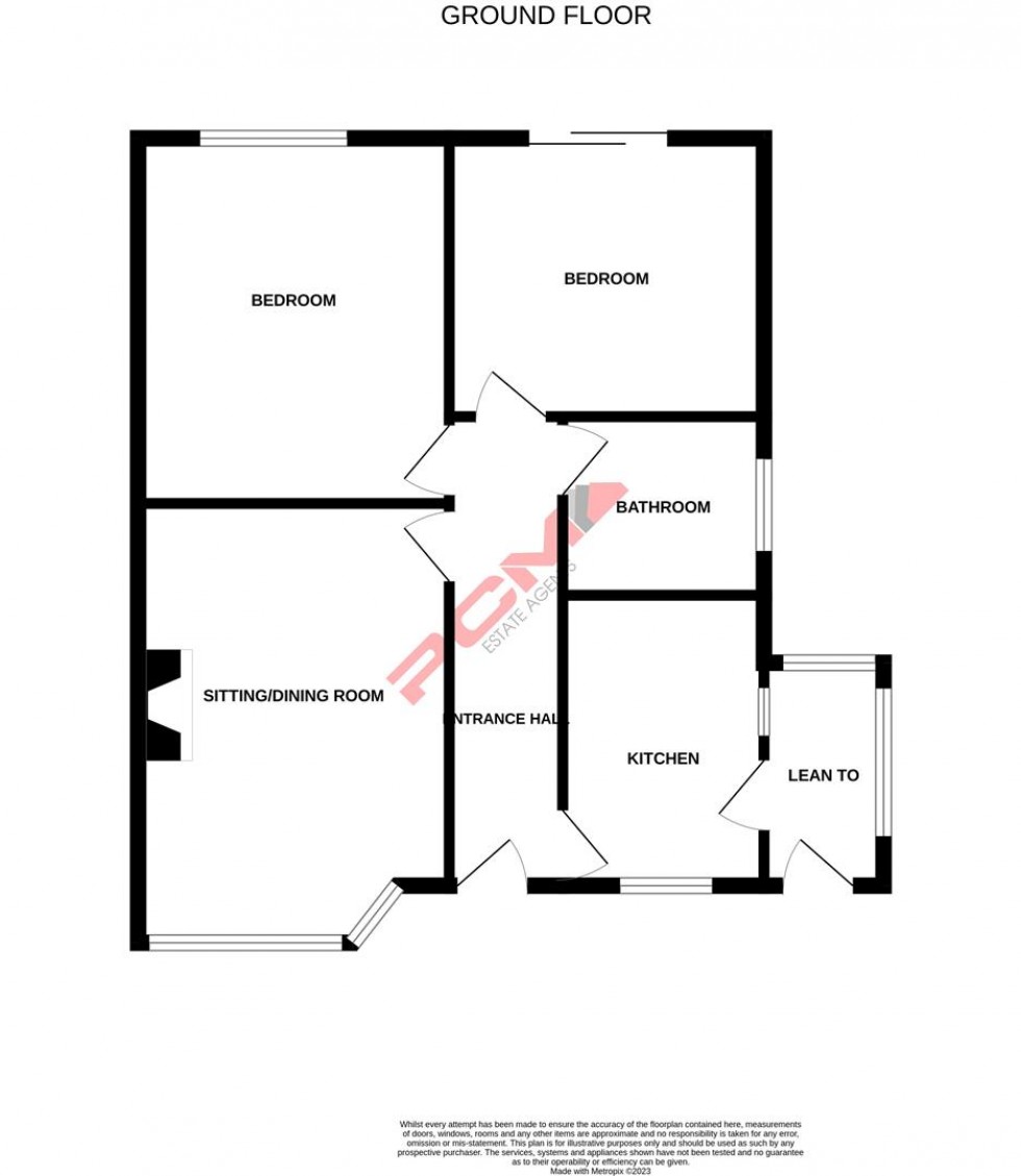 Floorplan for William Road, St. Leonards-On-Sea