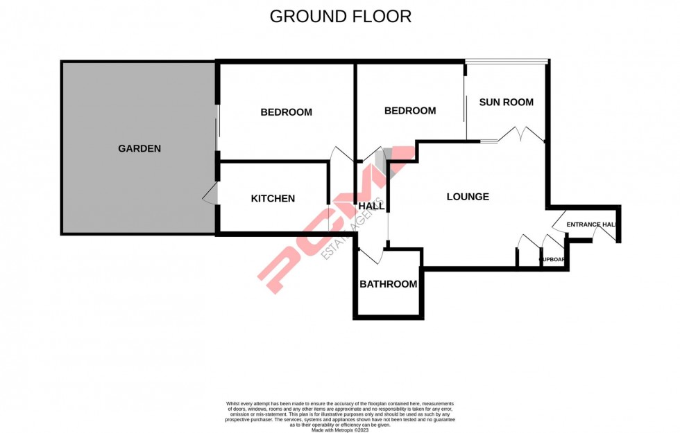 Floorplan for Ashburnham Road, Hastings