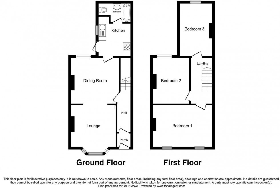 Floorplan for Victoria Avenue, Hastings