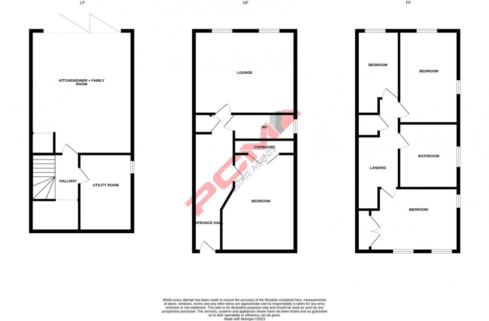 Floorplan for Archery Road, St. Leonards-On-Sea