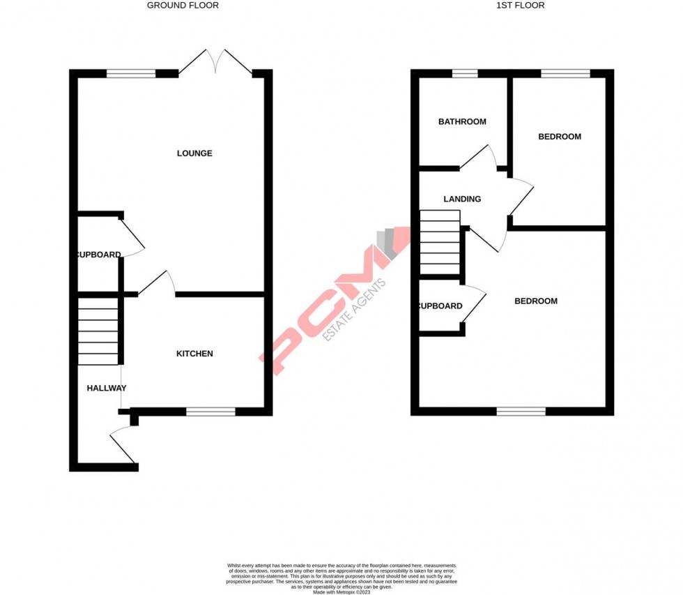 Floorplan for Little Ridge Avenue, St Leonards-on-sea