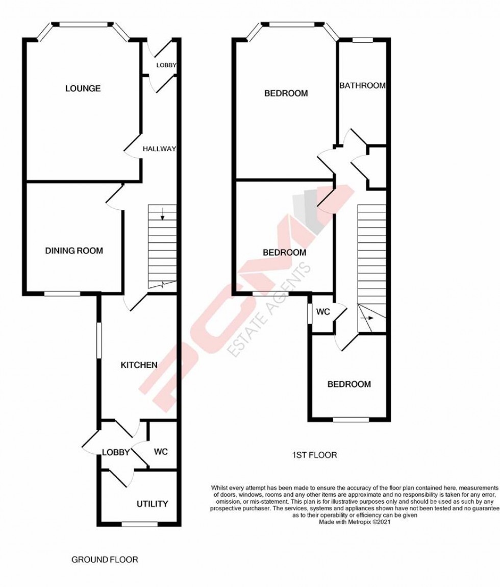 Floorplan for Alma Terrace, St. Leonards-on-sea