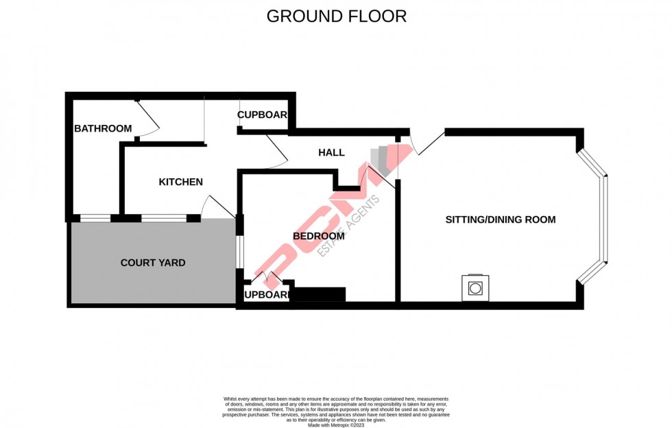 Floorplan for St. Helens Road, Hastings