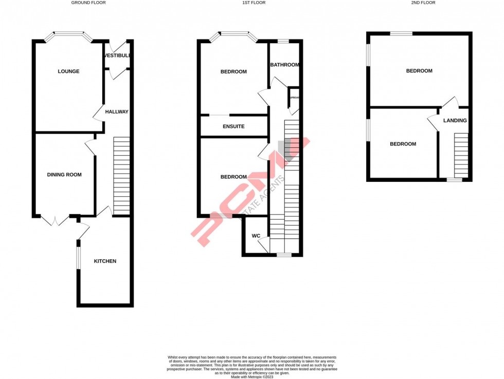 Floorplan for Edmund Road, Hastings