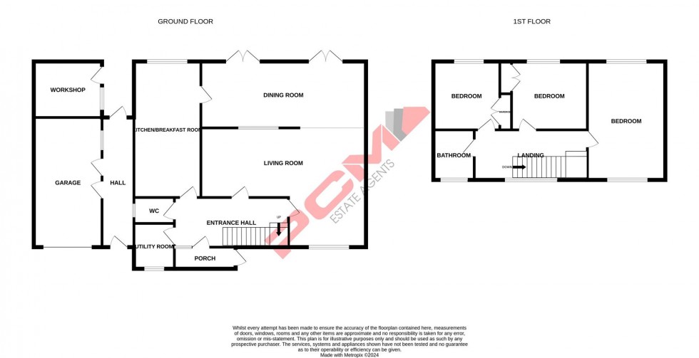 Floorplan for Elphinstone Gardens, Hastings