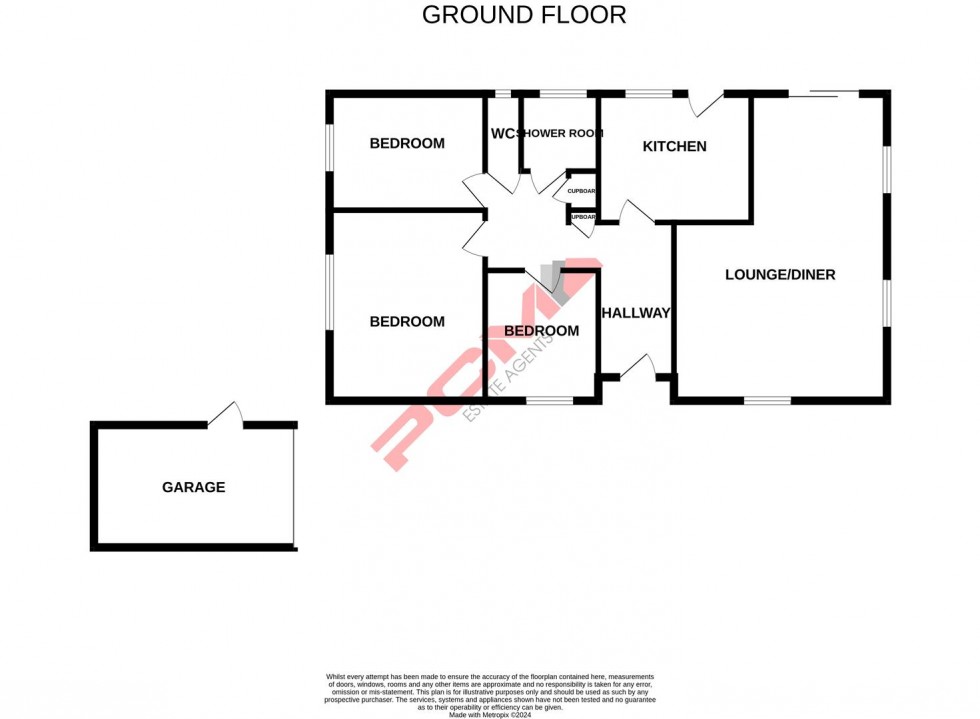 Floorplan for St. Dominic Close, St. Leonards-On-Sea