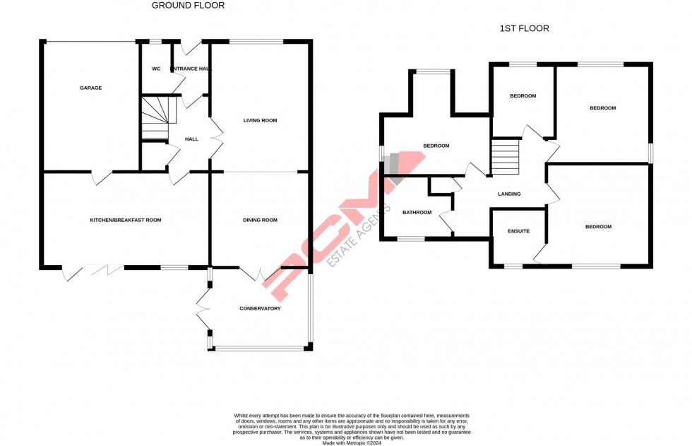 Floorplan for Hoover Close, St. Leonards-On-Sea