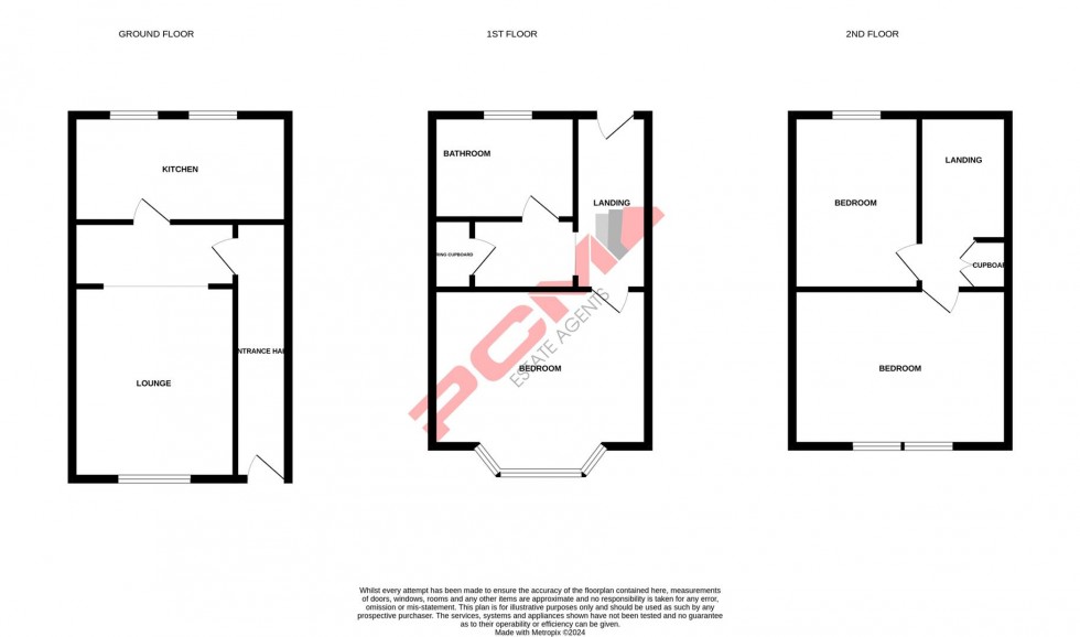 Floorplan for Manor Road, Hastings