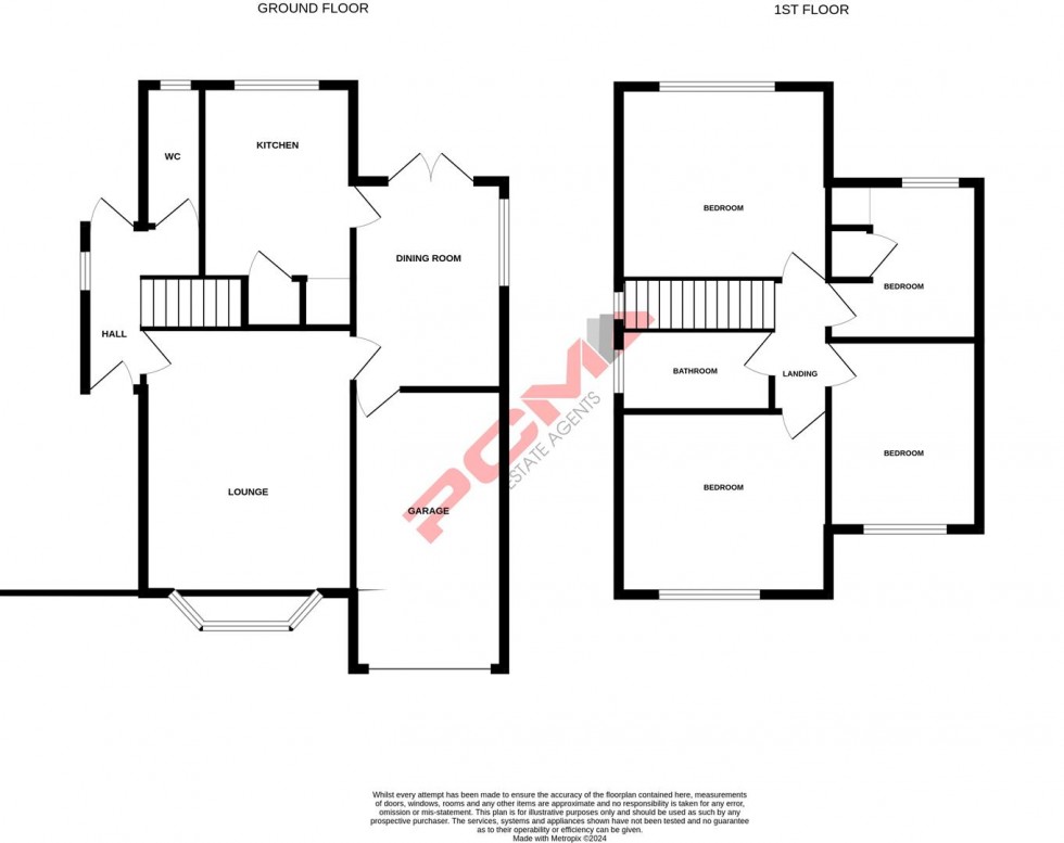 Floorplan for The Woodlands, Hastings