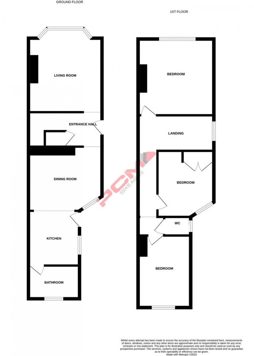 Floorplan for Bexhill Road, St. Leonards-On-Sea