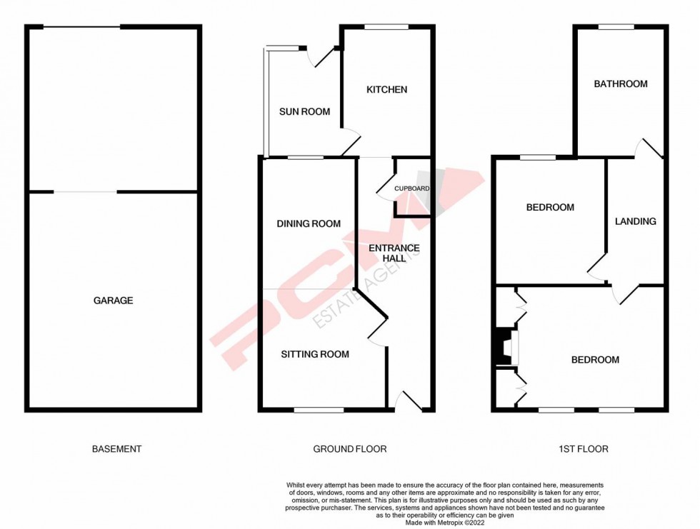 Floorplan for St Marys Road, Hastings