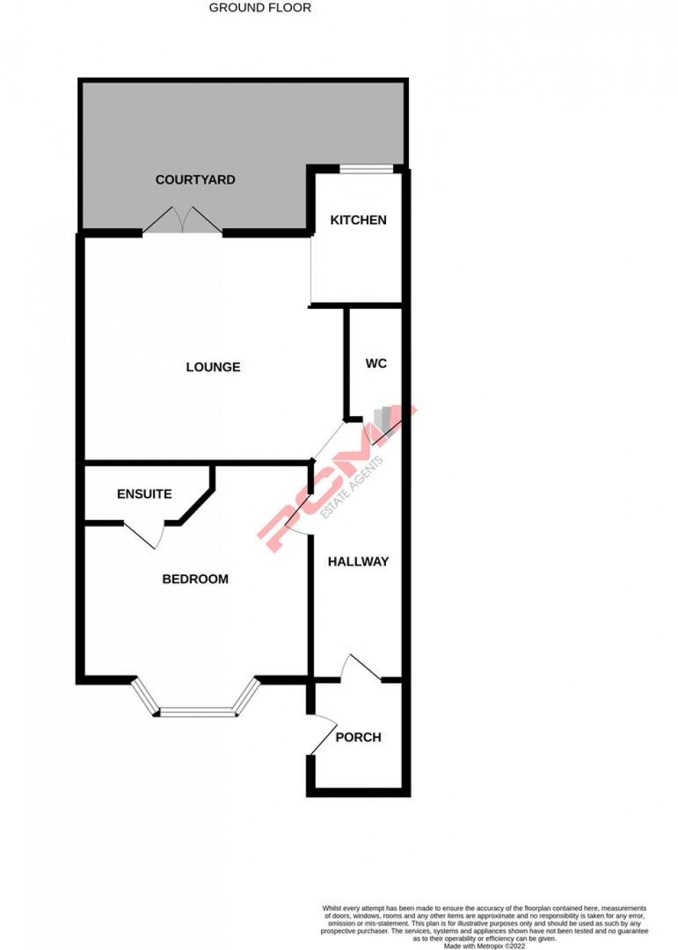 Floorplan for Bohemia Road, St. Leonards-On-Sea