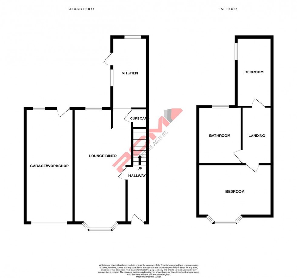 Floorplan for Halton Terrace, Hastings