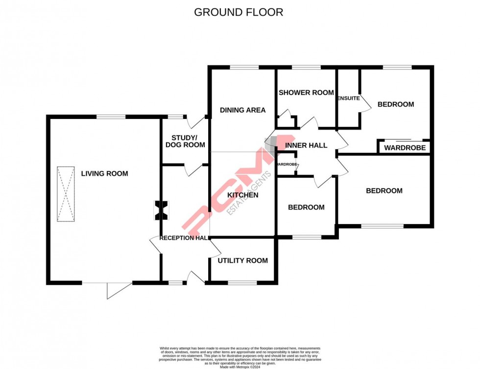 Floorplan for Chanctonbury Drive, Hastings