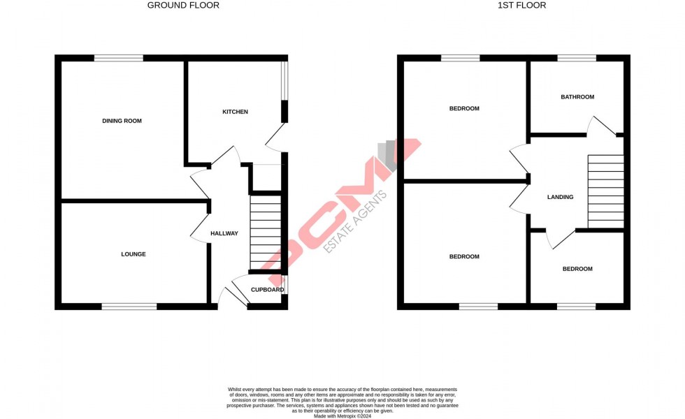 Floorplan for Willingdon Avenue, St. Leonards-On-Sea