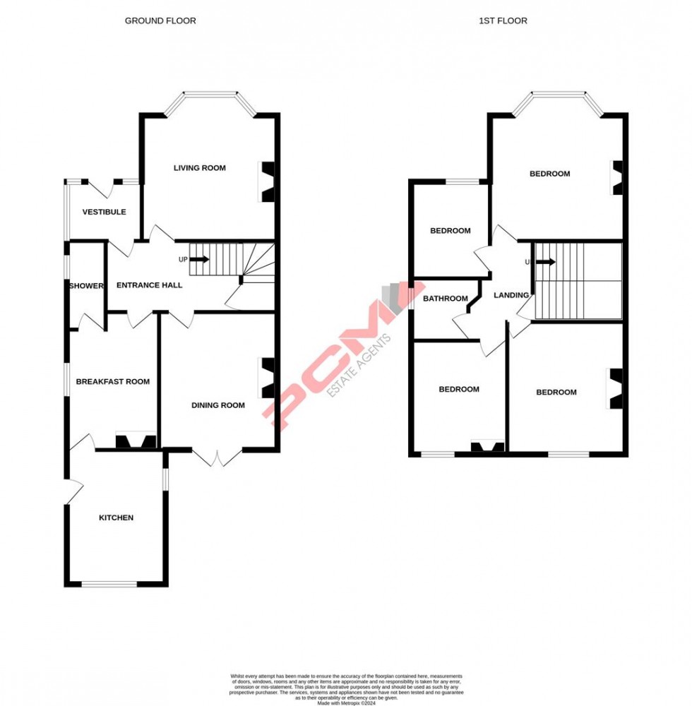 Floorplan for Vale Road, St Leonards-on-sea