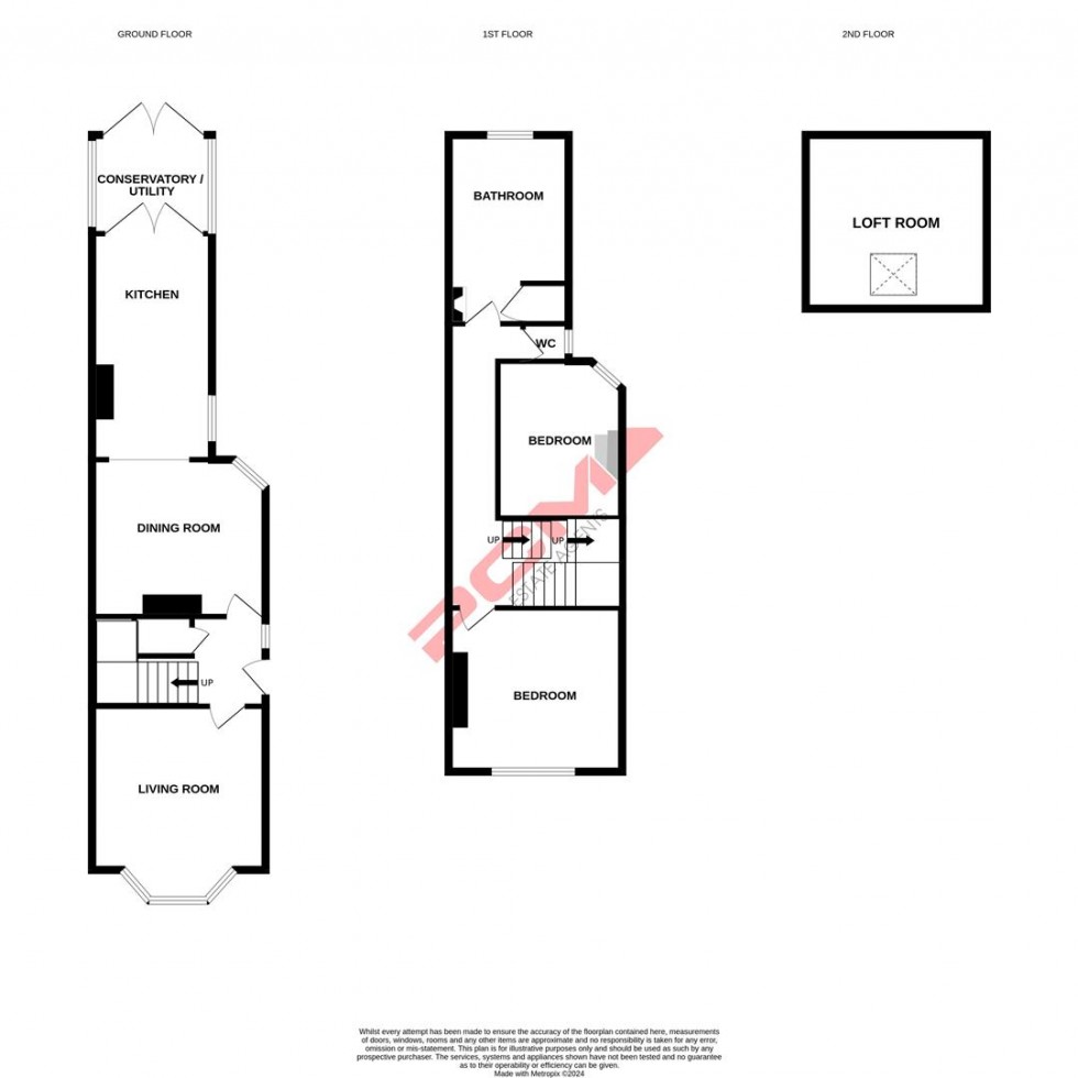 Floorplan for Bexhill Road, St. Leonards-On-Sea