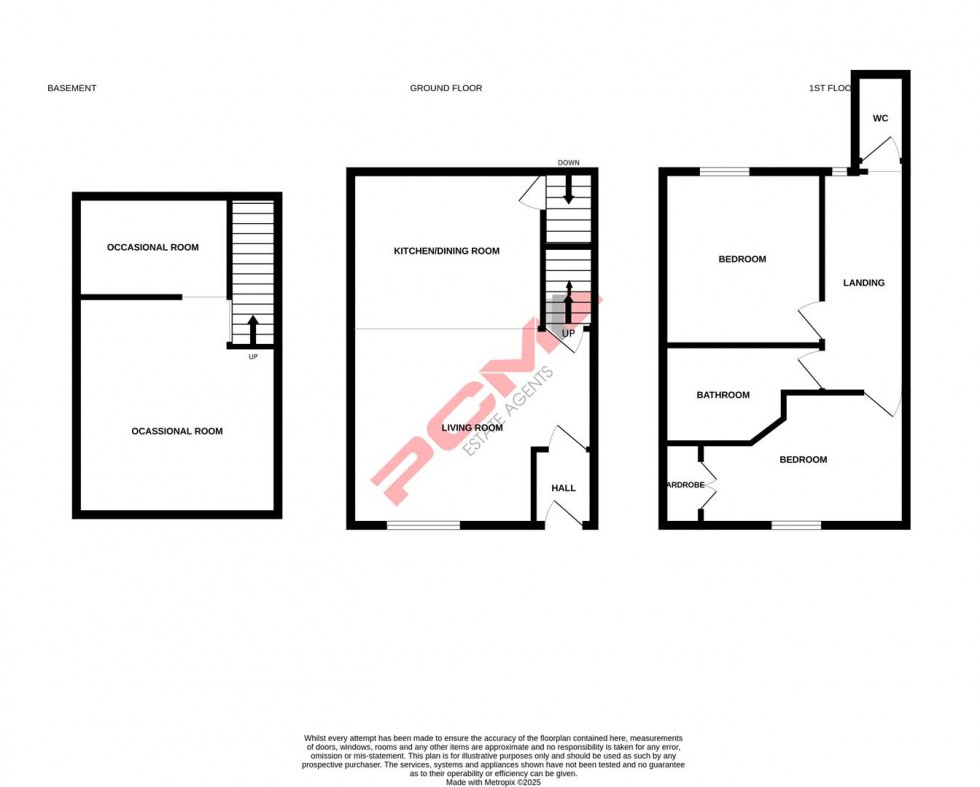 Floorplan for Stone Street, Hastings