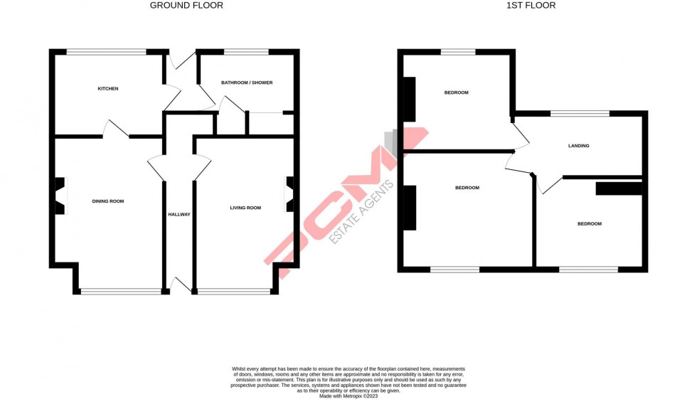 Floorplan for Clifton Road, Hastings