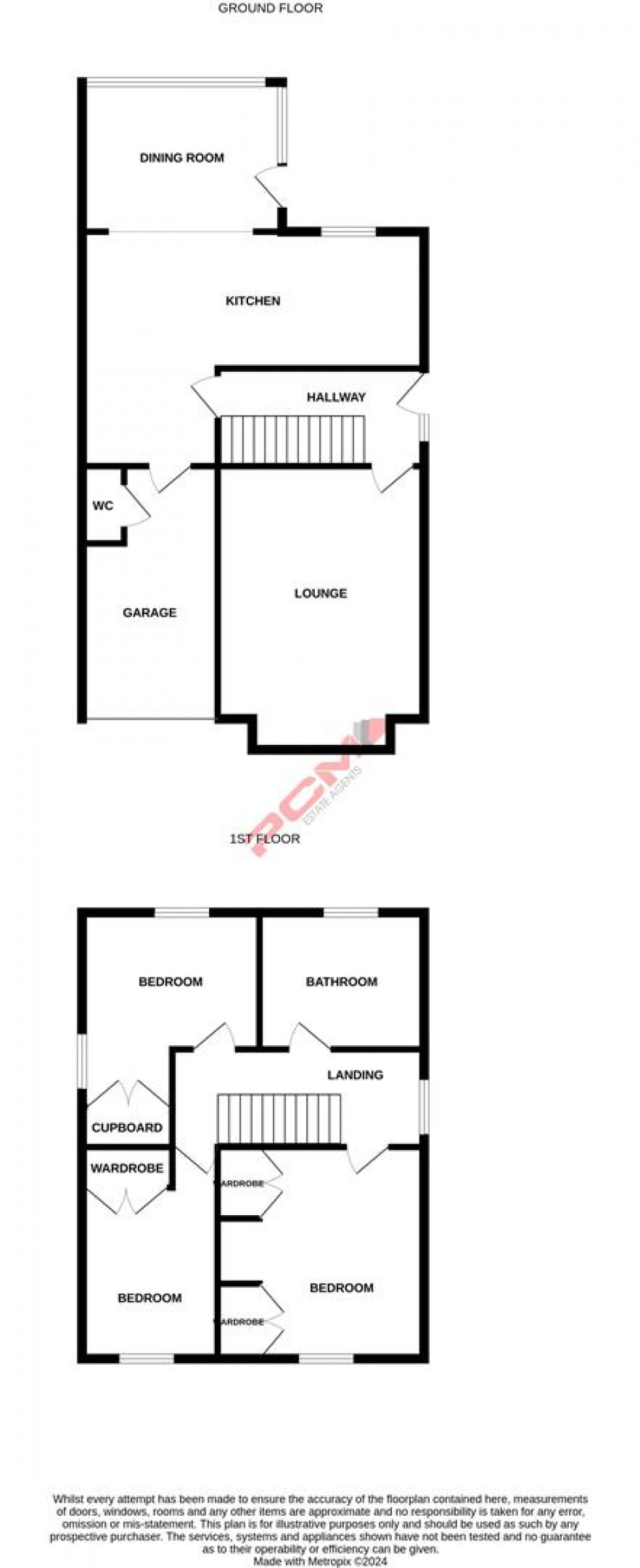 Floorplan for Old Harrow Road, St. Leonards-On-Sea