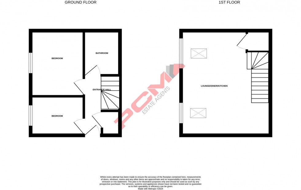 Floorplan for Hawthorn Road, Hastings