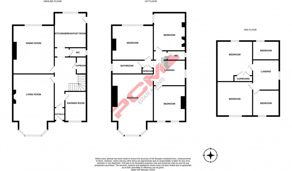 Floorplan for Ellenslea Road, St. Leonards-On-Sea