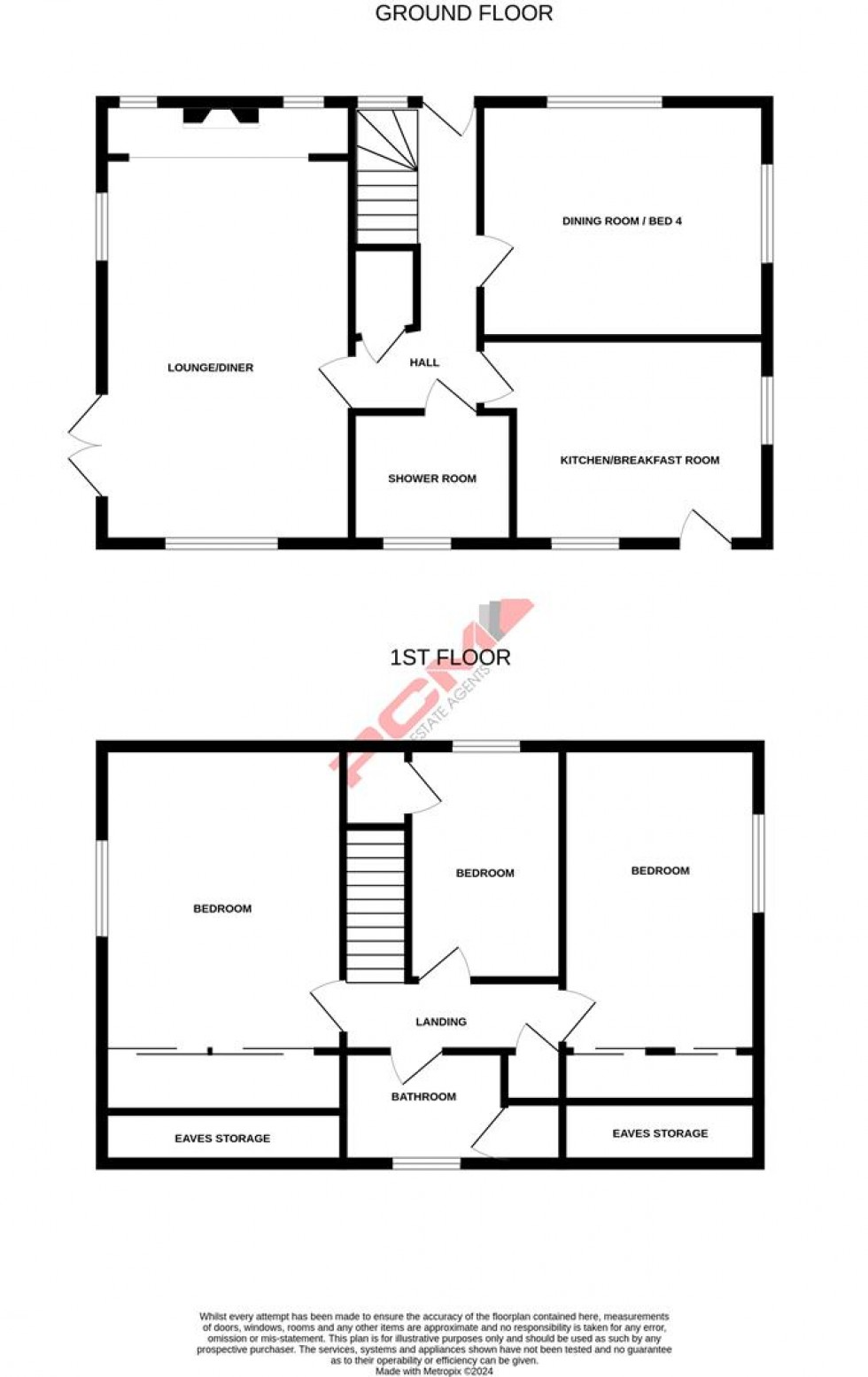 Floorplan for Marcus Gardens, St. Leonards-On-Sea