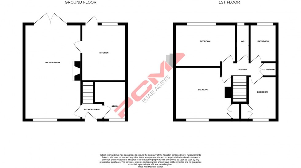 Floorplan for Sydney Close, St. Leonards-On-Sea