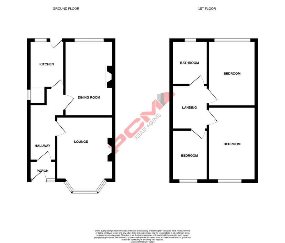 Floorplan for Edwin Road, Hastings