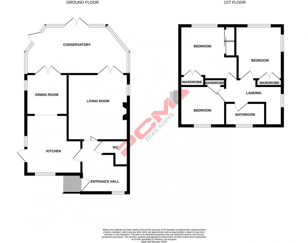 Floorplan for Collinswood Drive, St. Leonards-On-Sea