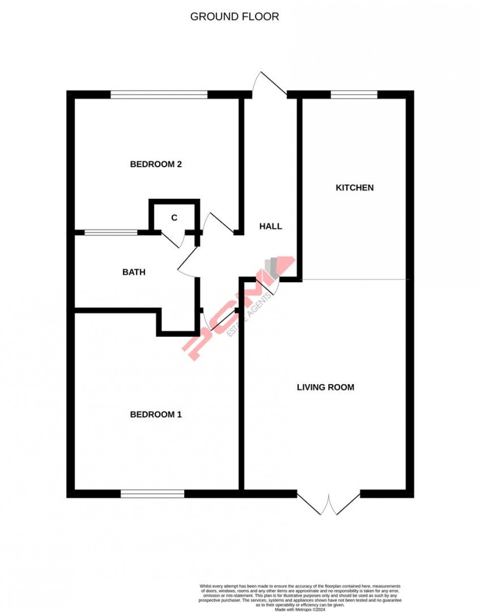 Floorplan for Brede Valley View, Icklesham, Winchelsea