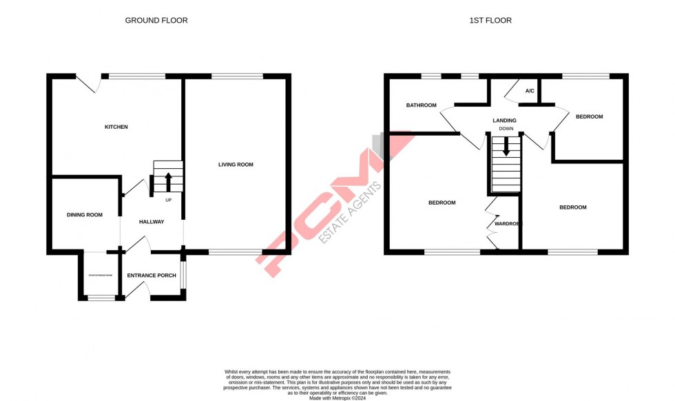 Floorplan for Blackman Avenue, St. Leonards-On-Sea