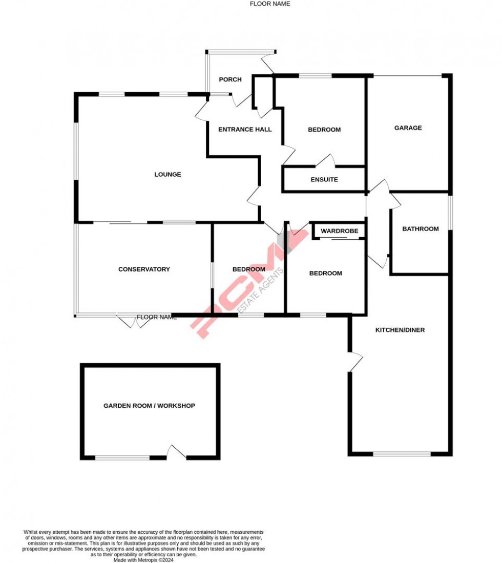 Floorplan for Harley Shute Road, St. Leonards-On-Sea