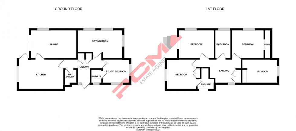 Floorplan for Pilot Road, Hastings