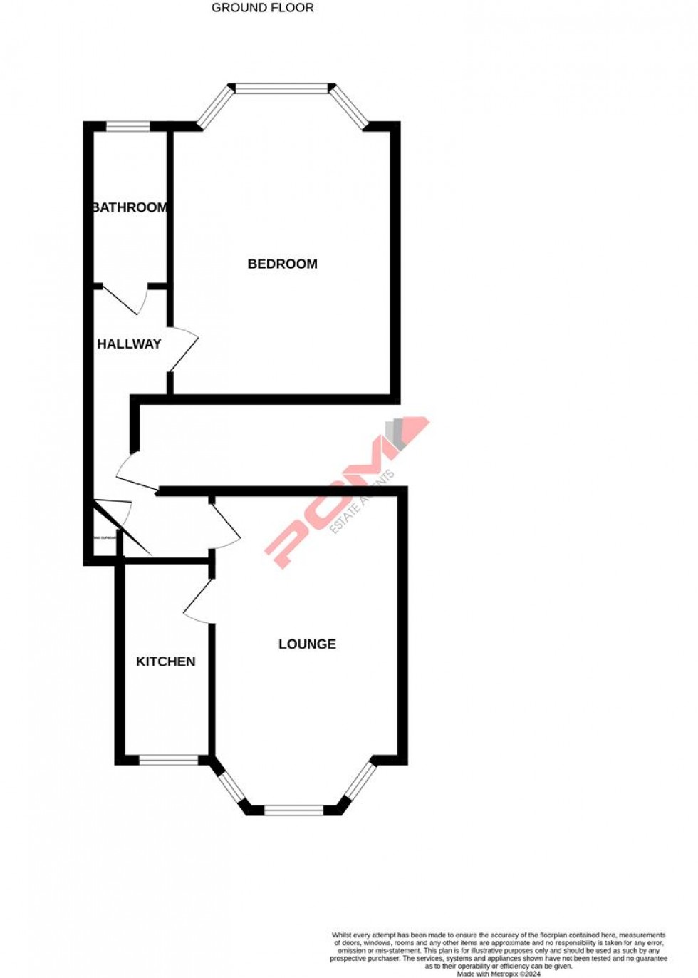 Floorplan for Edward Road, St. Leonards-On-Sea