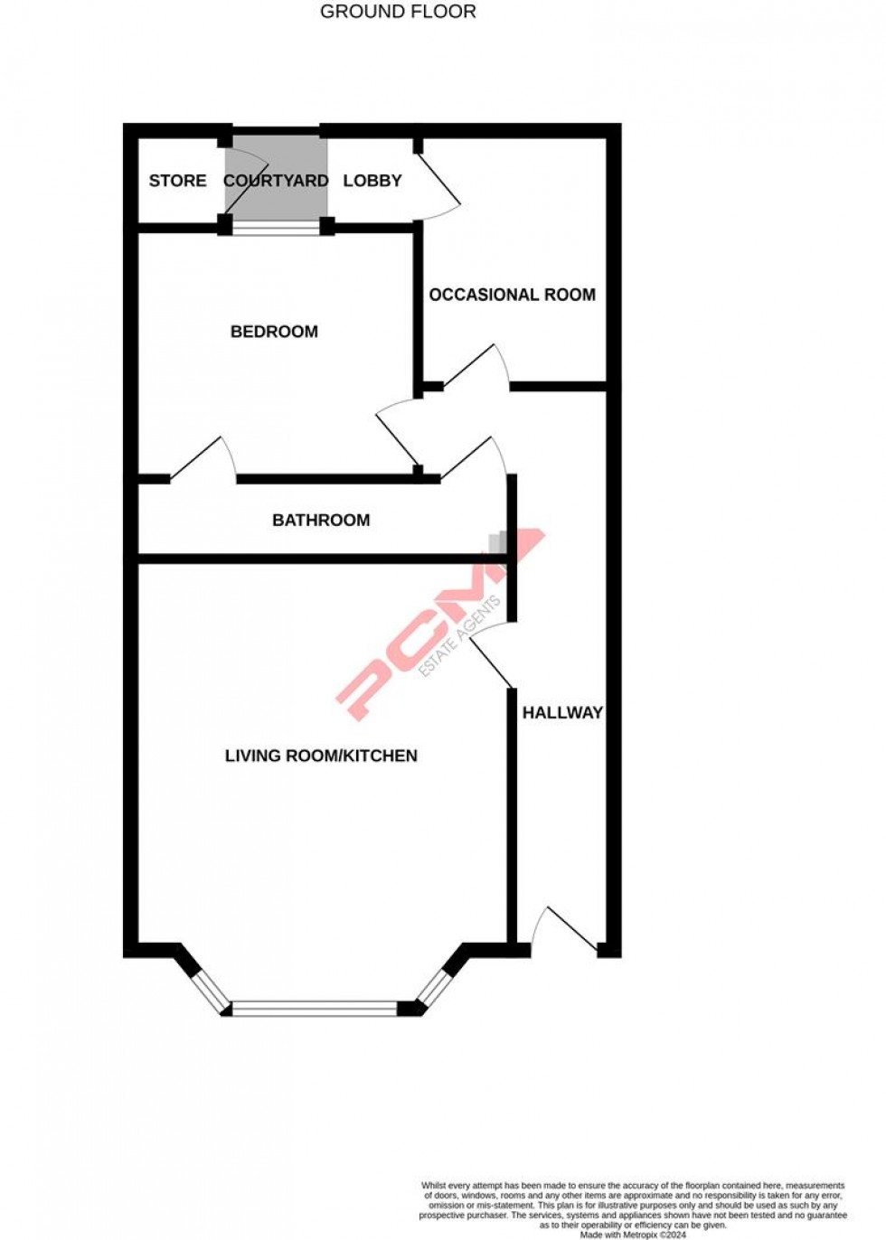 Floorplan for St. Helens Road, Hastings