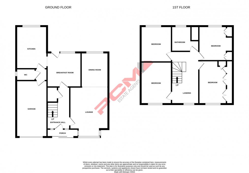 Floorplan for Austen Way, Hastings