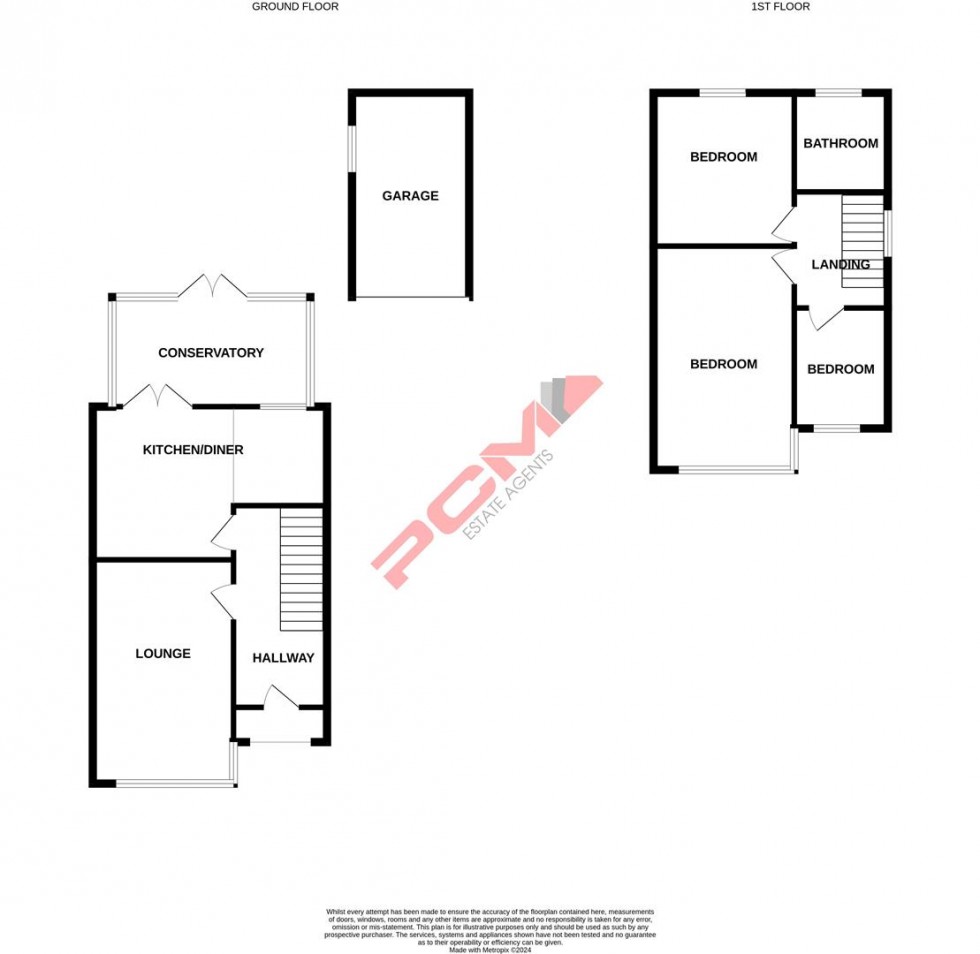 Floorplan for Ashbrook Road, St. Leonards-On-Sea