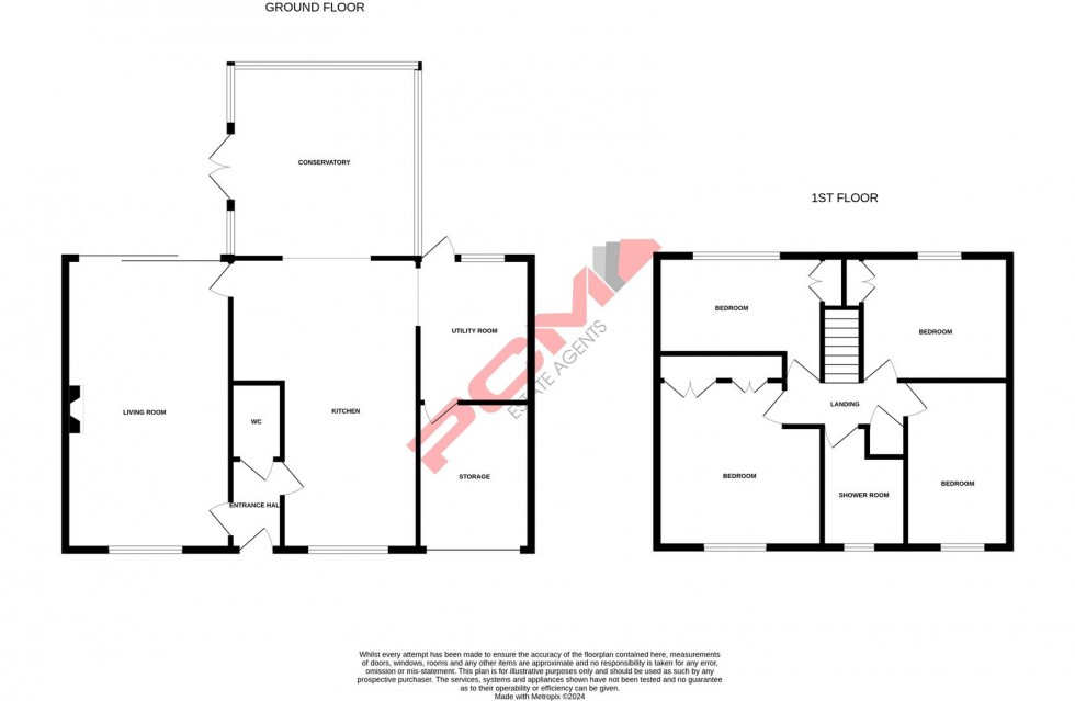 Floorplan for Bedgebury Close, St. Leonards-On-Sea