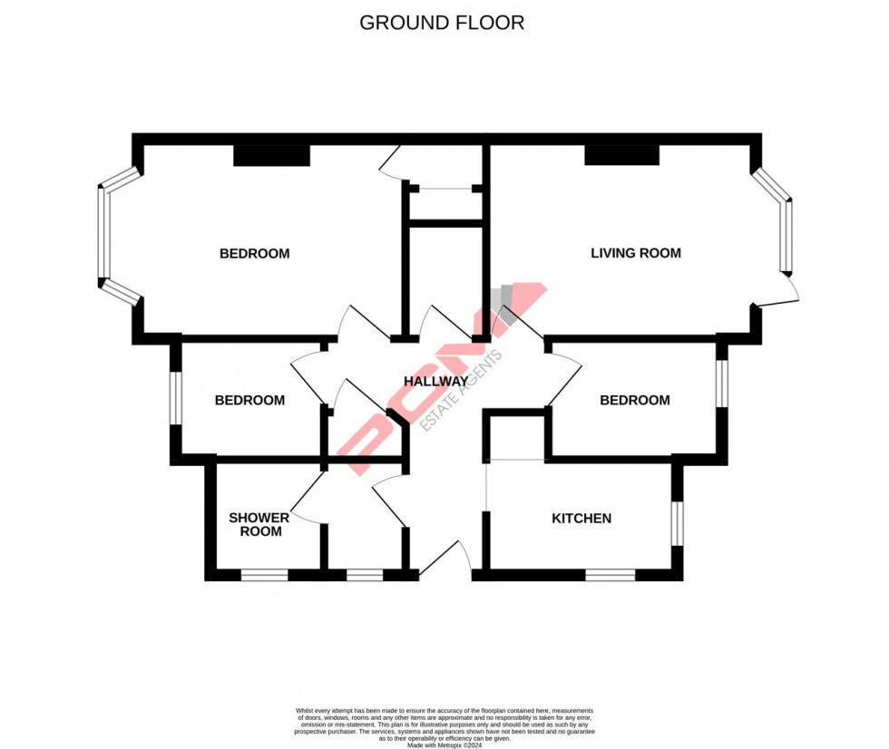 Floorplan for Baldslow Road, Hastings