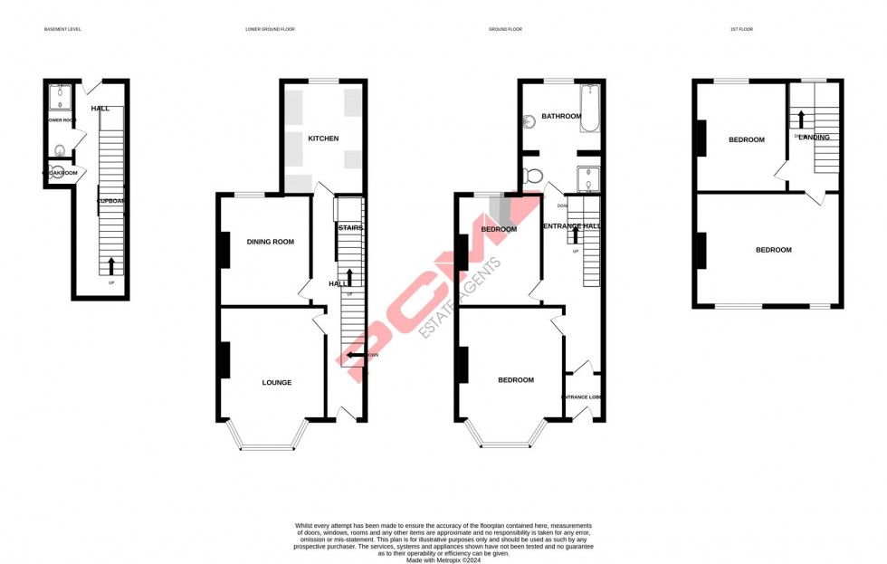 Floorplan for Alexandra Road, St. Leonards-On-Sea